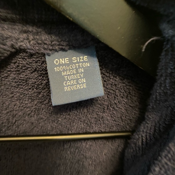 Polo Ralph Lauren Blue Heavy Robe OS - Picture 8 of 8